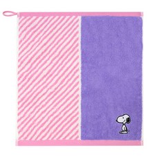 송월타월 고리수건 스누피 스플릿36 어린이집 핸드타월, 핑크, 1개