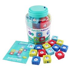 유치원생 소근육발달 도형퍼즐 알파벳 영어놀이세트/ 유아교구장난감 체험형교구 ABC, 42피스, 1개