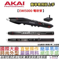 AKAI EWI 5000 無線電吹管 midi 街頭藝人 樂手 錄音 演出, 1個