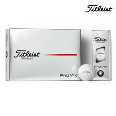 2025 타이틀리스트 PRO V1x 골프공 12구 아쿠쉬네트코리아, 화이트, 1개, 12개입