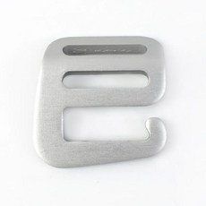 5/10Pcs 20/25mm 배낭 스트랩용 금속 G 후크 버클 트라이 글라이드 클래스프 가방 웨빙 조정 슬라이더 링 후크 하드웨어 액세서리, C. 20mm-10Pcs, 4. Silver-Right