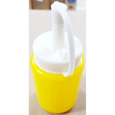 겨자병(보성 소 150ml) 업소용 노란 조미료 양념통 겨자통, 1개
