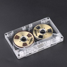 DIY 홈메이드 알루미늄 릴 카세트 46분 빈 오디오 녹음 카세트 테이프, 22.revoxgold, revox-gold, 1개