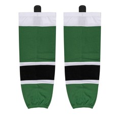 RVOKYE 훈련 및 게임용 프로 아이스 하키 양말 - 고밀도 메시 빠른 건조 통기성 하키 양말 청소년 성인용 Ht10-레드 L, Medium, Ht23-그린