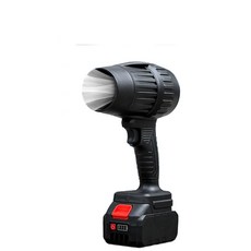 무선 대포 충전식 블로워 덕트 산업용 세차용 제설용 태풍 1배터리 10셀, 고출력 본체만