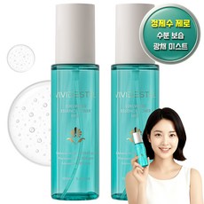 비비드에스텔 에델바이스 72.7% 수분 보습 진정 광채 기능성 미스트, 2개, 100ml