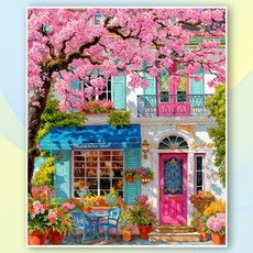 뿌로리 보석십자수 재미있는 취미 40X50 패브릭형 도안 중형, Y116, 1개