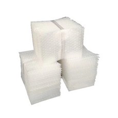 愛心氣泡袋 包裝防摔填充物 化妝品保護袋, 1個, 中泡袋10*15（100只）白色