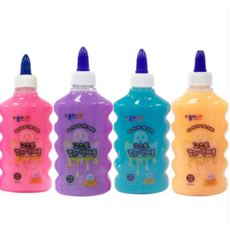 종이나라 대용량 착붙는 물풀, 고스트-주황, 10개