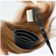 樹飛雪 髮學院染髮霜 環保簡易包裝 無臭味無刺激, 樹飛雪snowIou 染髮配件組, 1個