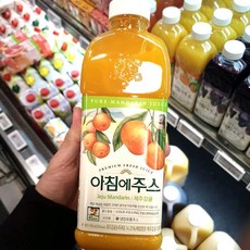 서울우유 아침에주스 제주감귤, 1개, 950ml