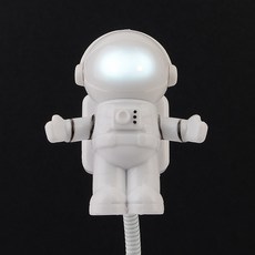 USB 우주인 LED 라이트 독서등, 상세페이지 참조
