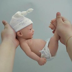 리얼 베이비 실리콘 인형｜12인치 아기 인형(남자아이), 1개, 12 inches - John