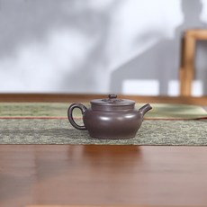天青泥手作紫砂壺220ML, 1個, 1L, 天青泥圓錦如意220ML:220ML