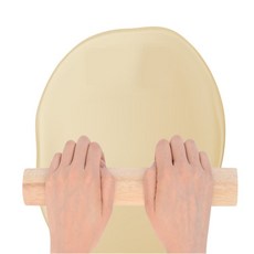 원목 밀대 칼국수 반죽 밀대 원목밀대 면반죽도구, 미니
