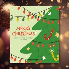 108 STUDIO 2026 새해 신년 병오년 설날 현수막, HC-08-christmas, 1개