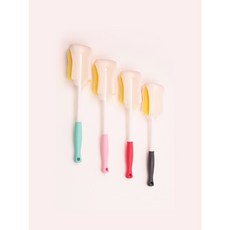 /100%국내제조 하이비 다용도 버블프로 필터폼 젖병솔 / 젖병 텀블러 물병 세척, 1개, 일자형-그레이