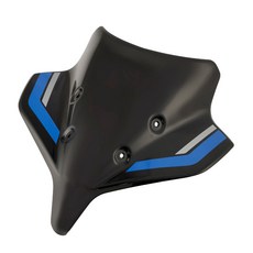 YAMAHA MT-10 / MT-10 SP 2022-2024專用抗壓風鏡-極限超快感, 亮黑色