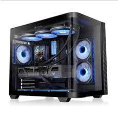 Thermaltake 電腦機殼 RGB 燈效 強化玻璃側板, 1個, CA-11V-00M1WN-00