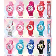 三麗歐 S2系列超可愛數字圓殼手錶 兒童手錶 台灣製造 美樂蒂 酷企鵝 kitty 正版授權 兒童生日禮物 聖誕節