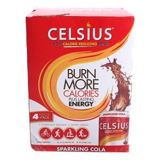 celsius 持久能量飲, 起泡可樂, 4件