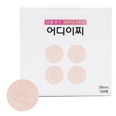어디이찌 남여공용 니플밴드 39mm x 100매, 1개