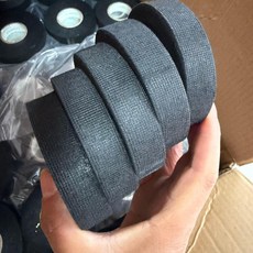 新品 耐高溫絨布加厚膠帶汽車線束電工耐磨布基絕緣異響音響加厚布膠帶 副廠商品, 1個, 絨布加大可撕寬1.9外經93高溫120,1卷