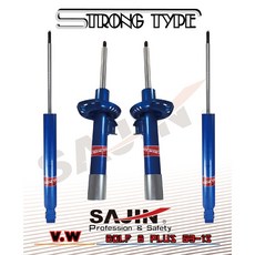 SAJIN 適用於 VW GOLF 6 / PLUS 09-13 Strong Type 阻尼加強避震器, 1個