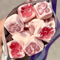 중국 요거트 큐브 젤리 인스타 인플루언서 타오바오 유명 먹방템 상큼 50봉, 혼합 맛 1박스300g(약 50봉), 1개, 1g