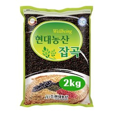 현대농산 국산 흑미 검정쌀, 2kg, 1개