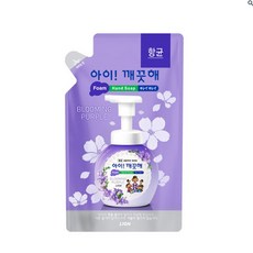 아이깨끗해 항균 폼 블루밍퍼플 핸드워시 리필, 200ml, 1개