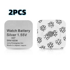 2-60pcs 소니 SR416SW 버튼 배터리 시계 배터리 코인 셀 배터리 623 D337 337 SP337 1.55V 개별 포장