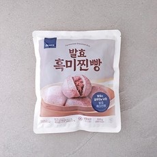 자연드림 발효흑미찐빵, 1개, 300g