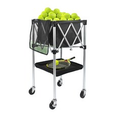 테니스 카트 휴대용 공수거 대용량 접이식 볼바구니 이동형, 일반형