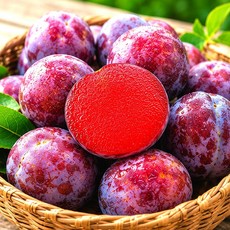 [2026년수확] 꿀당도 빨간 자두 피자두, 1박스, 1kg