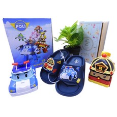 Robocar Poli 救援小英雄兒童拖鞋