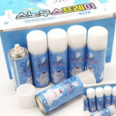 스프레이 눈 24P 스노우파우더 인공눈스프레이 겨울파티