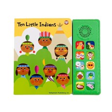 [팀브레인즈] 유아 유명 영어 동요 사운드북 100곡 영어 귀트임 11종 택 1, 8.Ten Little Indian
