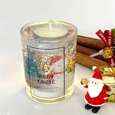 (TD) 크리스마스 젤양초 만들기 -1인 세트, 1개, 상세페이지 참조