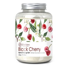올레비엔 블랙체리 바스 앤 마사지솔트, 1개, 500g