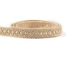 소파 베개 프린지 커브 레이스 트림 리본 브레이드 레이스 DIY 공예 재봉 액세서리 장식 원단 10 야드 커튼, 10Yard, Beige 10, 1개