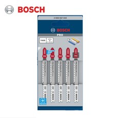 보쉬 플라스틱 직소날 T102D(5개입) 2 608 667 444 특수자재용, 1세트, T102D