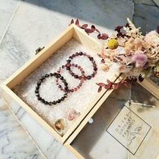 泰福晶品選物 消磁盒(含大顆白碎石1包) 木盒 晶石消磁 能量淨化, 1個, 木色