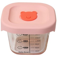 高硼矽玻璃密封副食品分裝保鮮盒, 1個