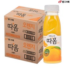기타 빙그레 따옴 오렌지주스 235ml (40입), 40개