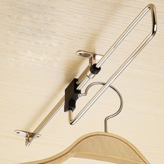 옷걸이 행거 바지걸이 인출식 옷장 azi*1083NL, 12인치