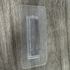 太空鋁款 4鉤免打孔掛衣架, 1個, 貼片款貼片4片