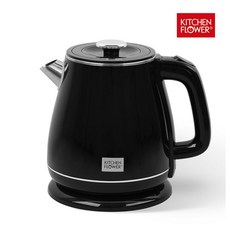 뜨겁지 않은 이중 포트! 키친플라워 전기포트 KEK-1825 스테인레스 1.8L