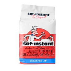 레드 스타 인스턴트 이스트 454g Lesaffre Yeast Instant 16 Ounce, 16온스(1팩), 1개