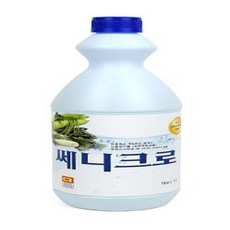 웨일베리나 과일야채세정제 쎄니크로 소독제 1L 식품공장 야채세제 과일세제 야채소독 소독액 단체급식